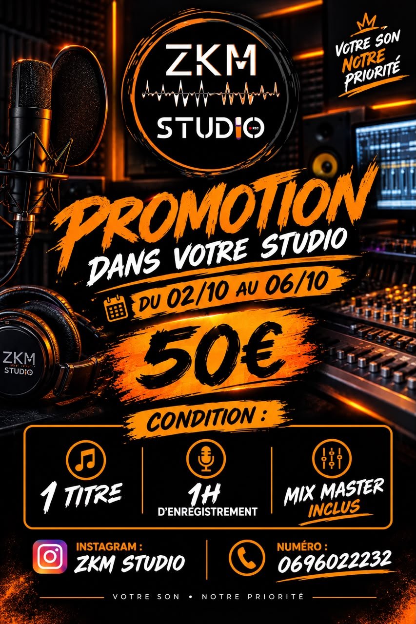 Promotion de STUDIO