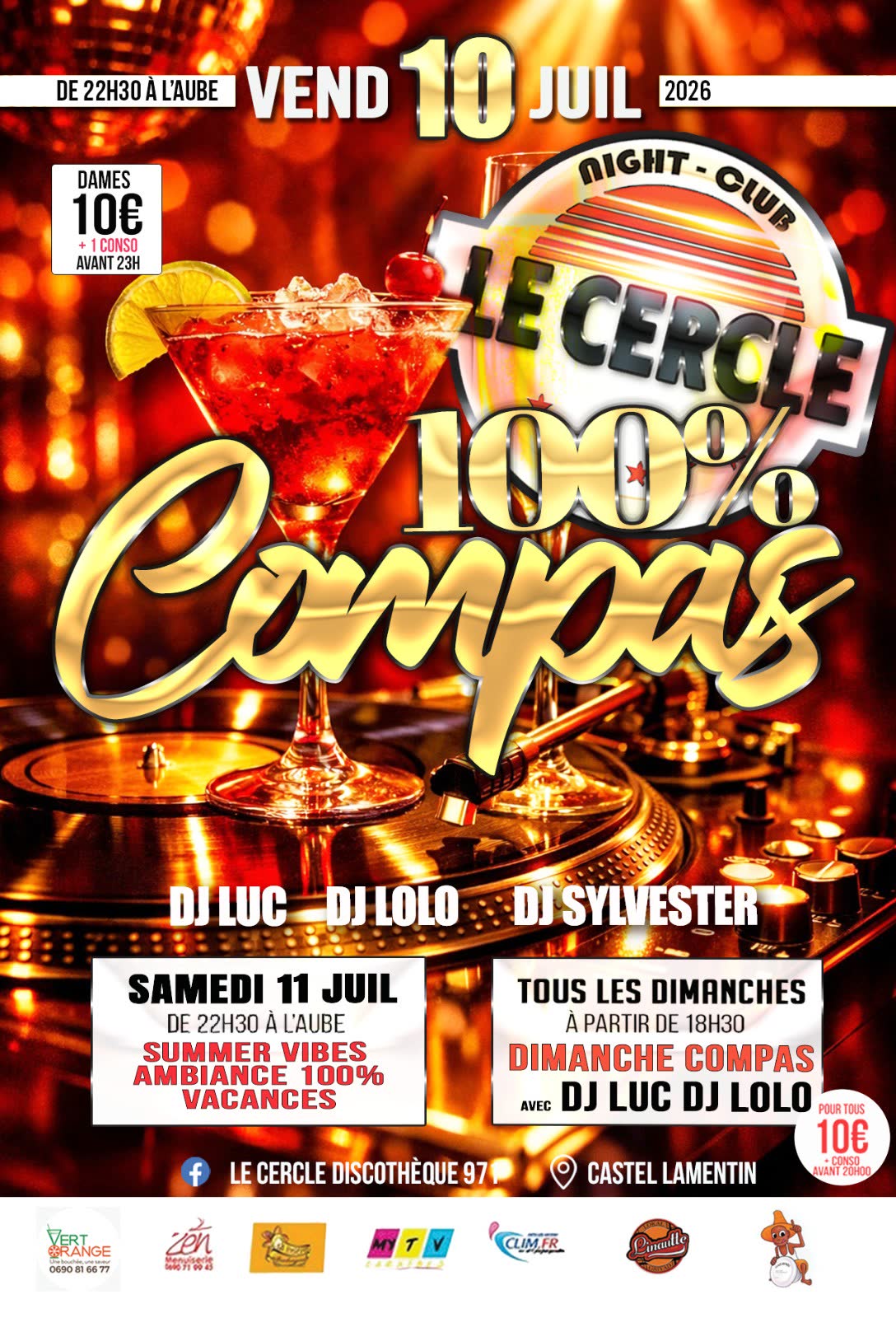 Tickets ouverts · Vendredi